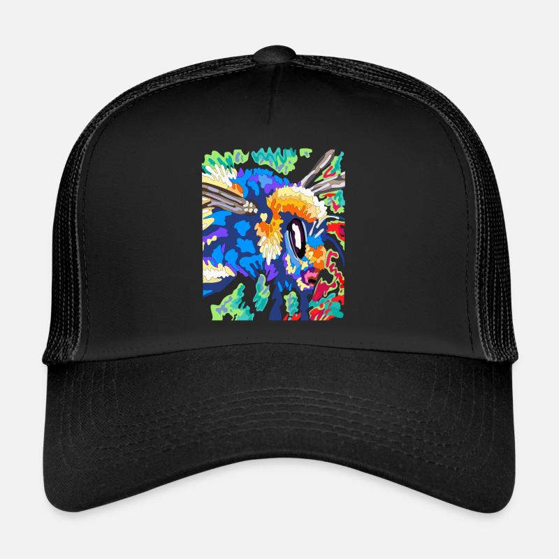 Bourdon abeille guêpe insecte symbole de volonté Casquette trucker 