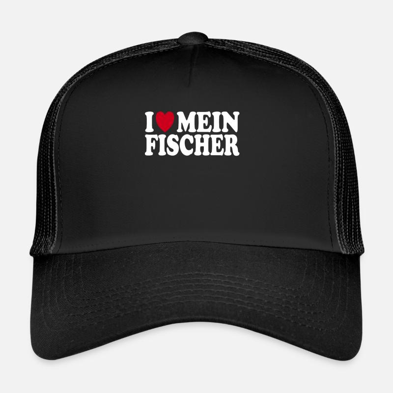 J’aime mon expression sincère Fisher Casquette trucker 