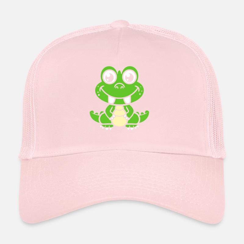 Crocodile Casquette trucker 