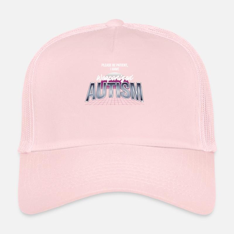 Autism Awareness Day Autistic Gift Trucker Cap