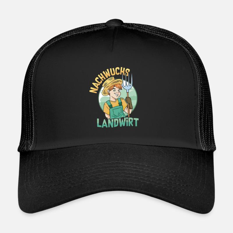 Young Farmer Farm Farmer Trucker Cap