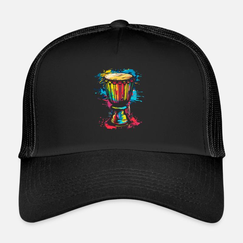 Djembé Tambours Africains Casquette trucker 