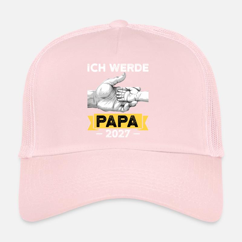Ich werde Papa 2027 Trucker Cap