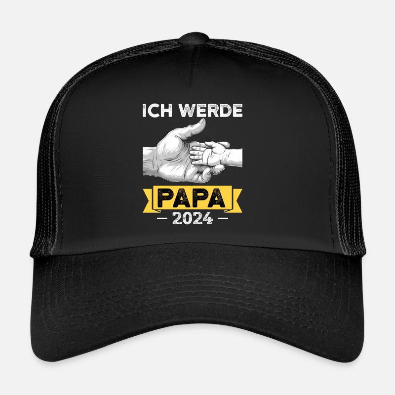 Je serai papa en 2024 Casquette trucker 
