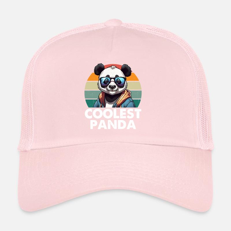 Le panda le plus cool Casquette trucker 