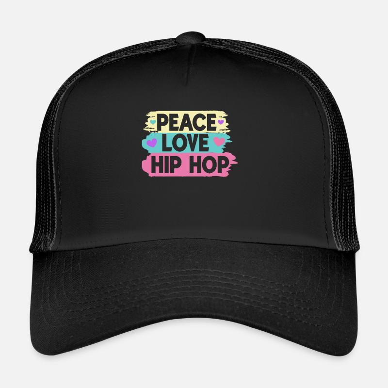 HipHop -Tänzer Breakdancing Der 80er 90er Hip Hop Trucker Cap