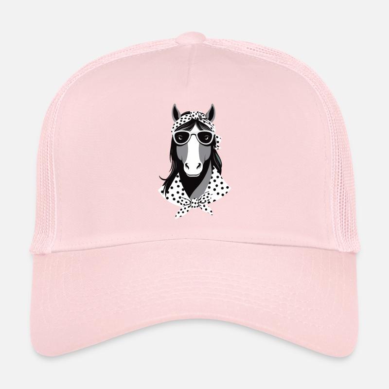 Maman Cheval Cheval Amant Maman Design Élégant Casquette trucker 