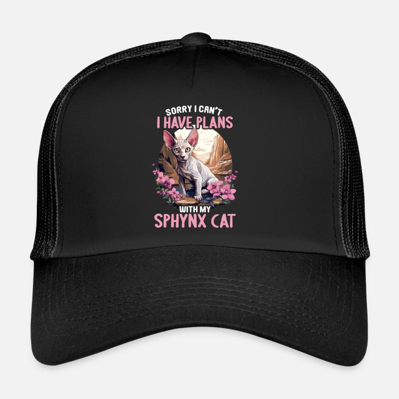 Sphynx Kitten Sphynx Cat Trucker Cap