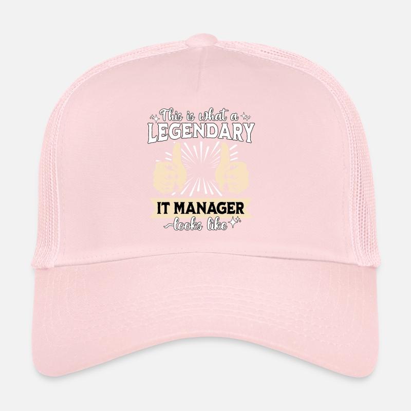 Responsable informatique légendaire Casquette trucker 