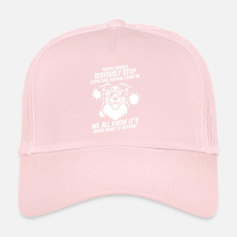 Border Collie Casquette trucker 