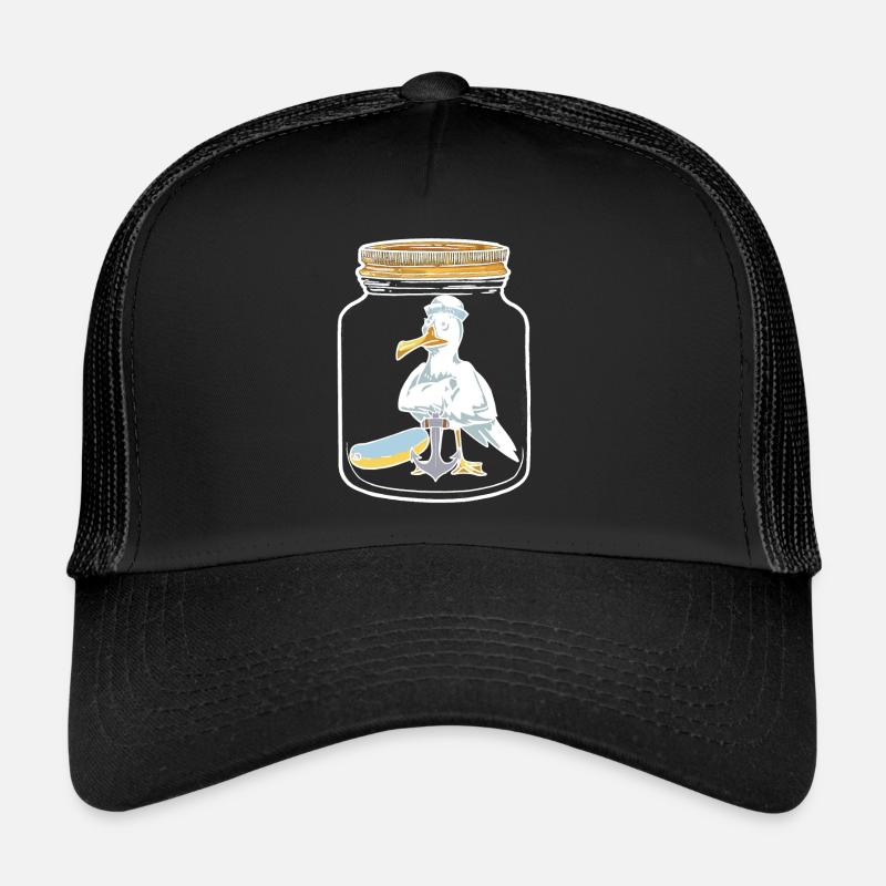 funny seagulls turists sovinier maritime seagull Trucker Cap