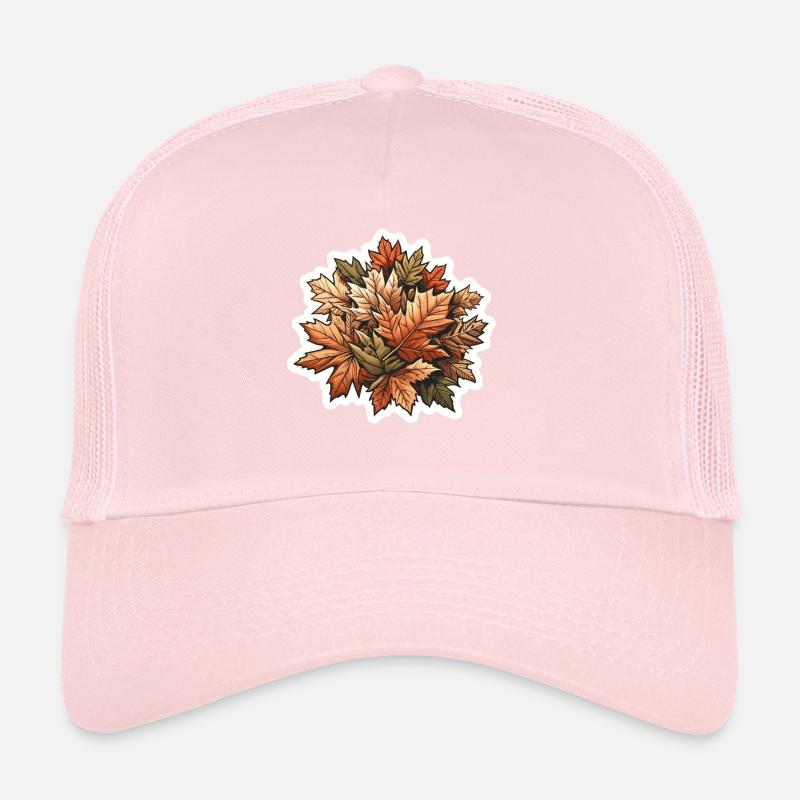 Automne, Feuillage, Feuilles, Saison, Météo Casquette trucker 