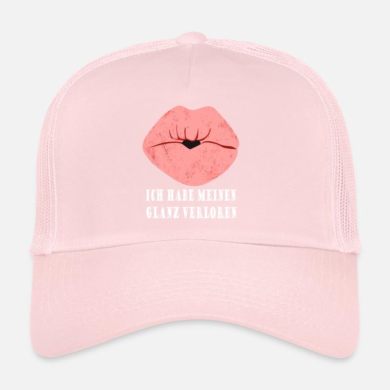 Lèvres embrassables lèvres Casquette trucker 