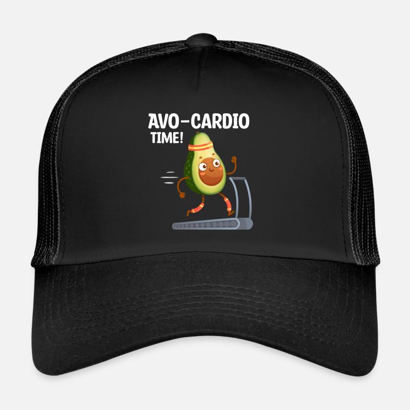 Avo-Cardio Lustiges Wortspiel Training Avocado Trucker Cap
