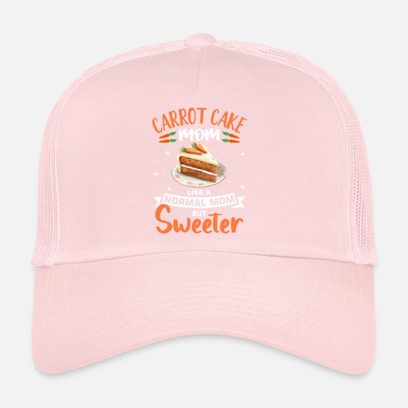 Dicton drôle de gâteau aux carottes Casquette trucker 