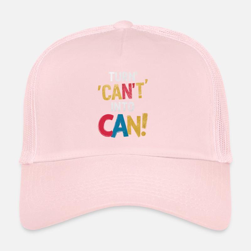 Transformez la canette en canette de motivation Casquette trucker 