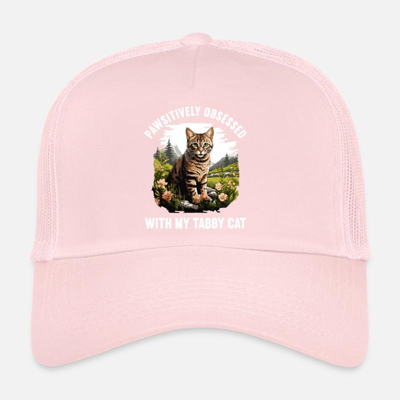 Tabby Kätzchen Tabby Katze Trucker Cap