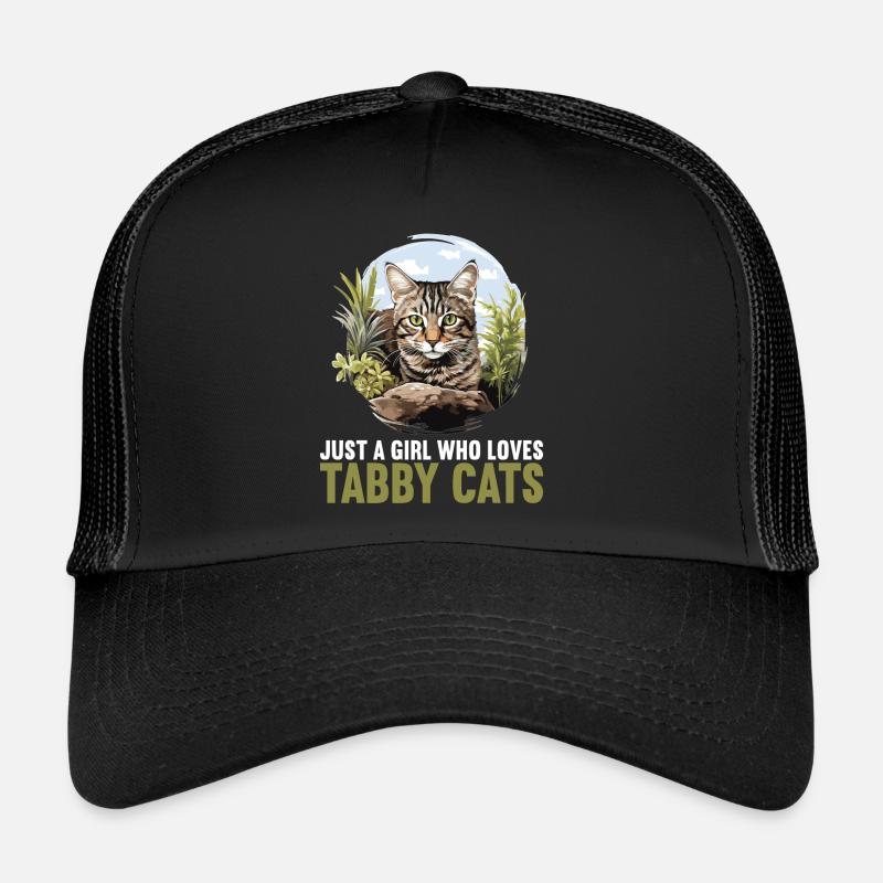 Tabby Kätzchen Tabby Katze Trucker Cap