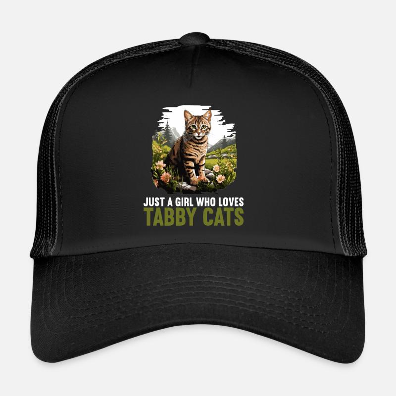 Tabby Kätzchen Tabby Katze Trucker Cap