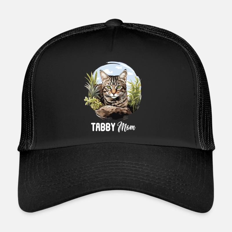 Tabby Kätzchen Tabby Katze Trucker Cap