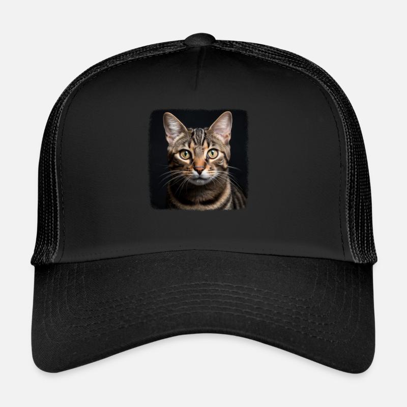 Tabby Kitten Tabby Cat Trucker Cap