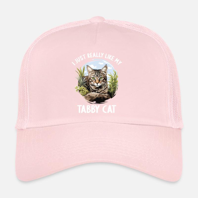 Tabby Kitten Tabby Cat Trucker Cap