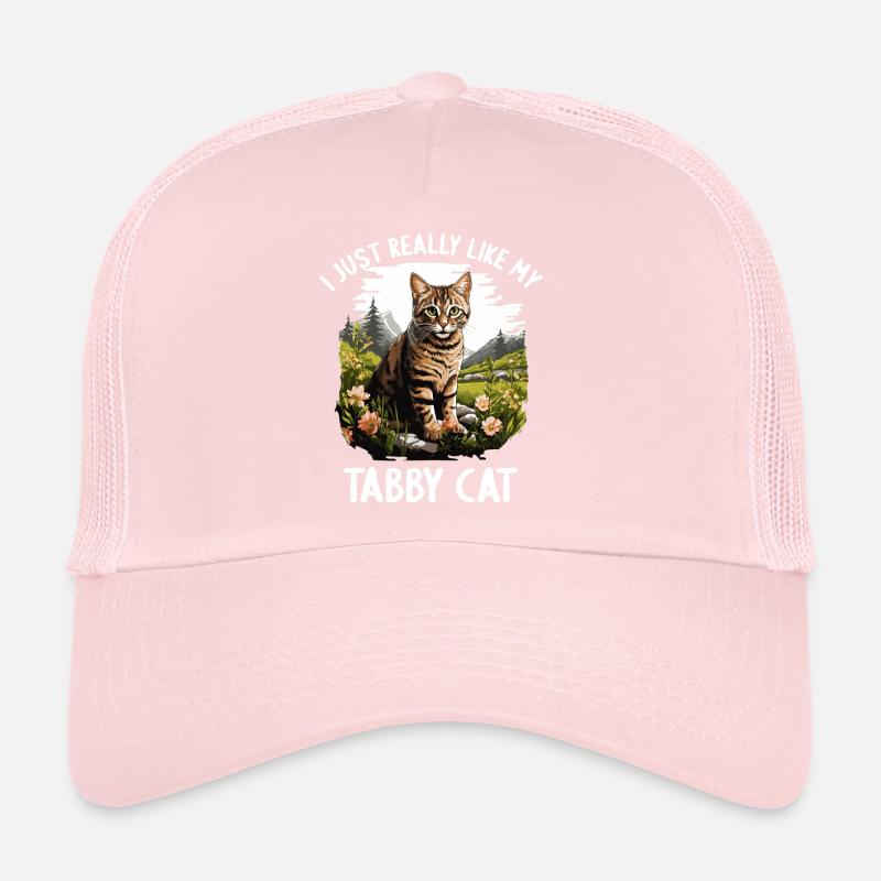 Tabby Kitten Tabby Cat Trucker Cap
