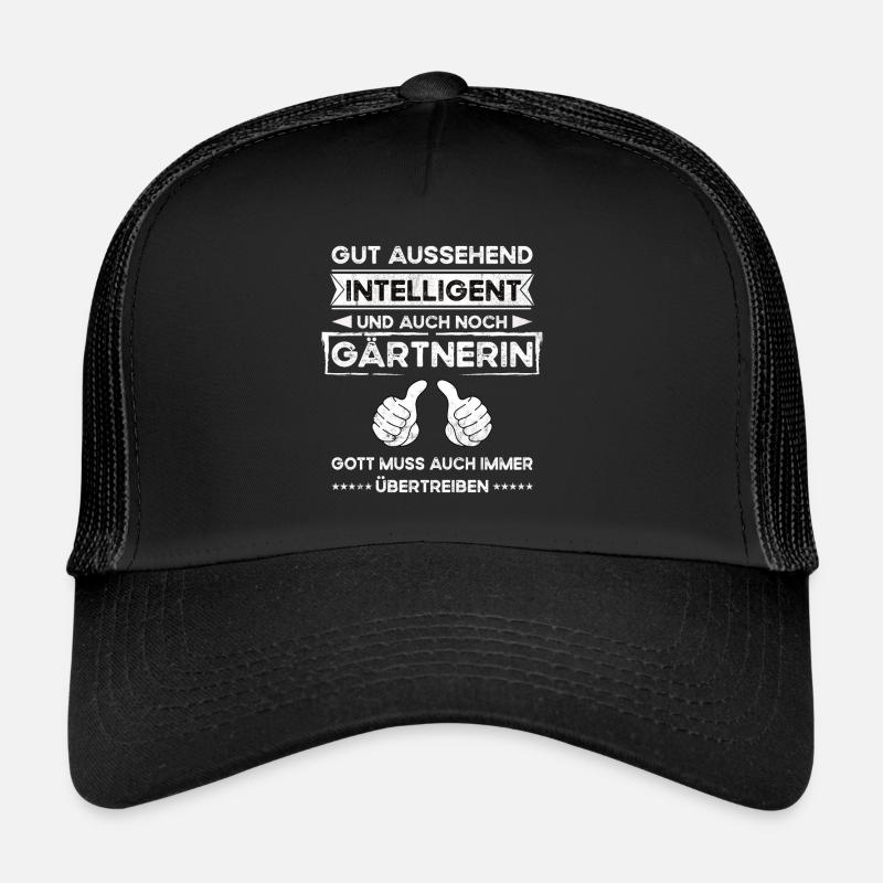 Gardener Handsome Intelligent Trucker Cap
