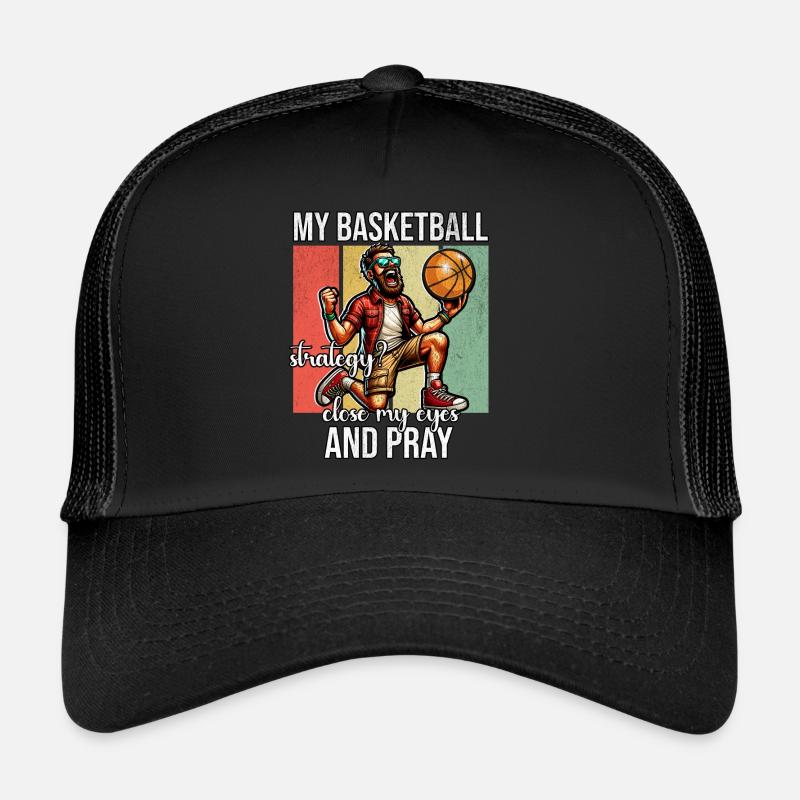 Drôle de dicton de basket-ball Casquette trucker 