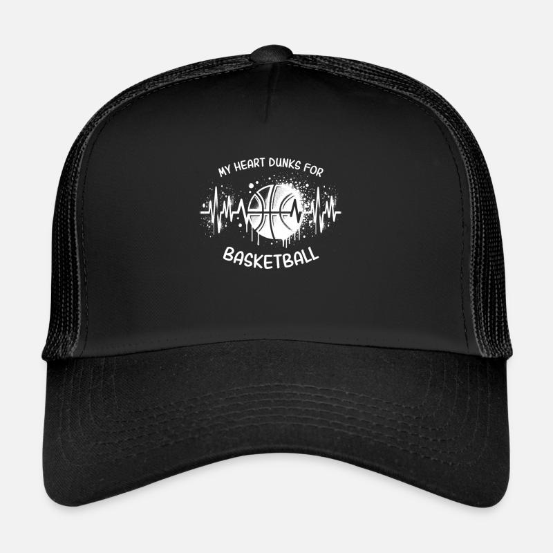 Basketball ECG Trucker Cap