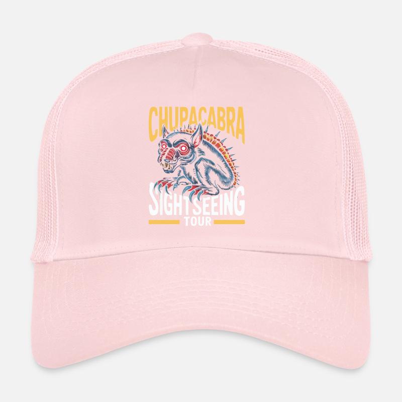 Chupacabra Legendary Creature Beast Cryptozoology Trucker Cap