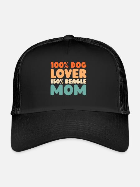 Beagle - Trucker Cap - black/black - Front