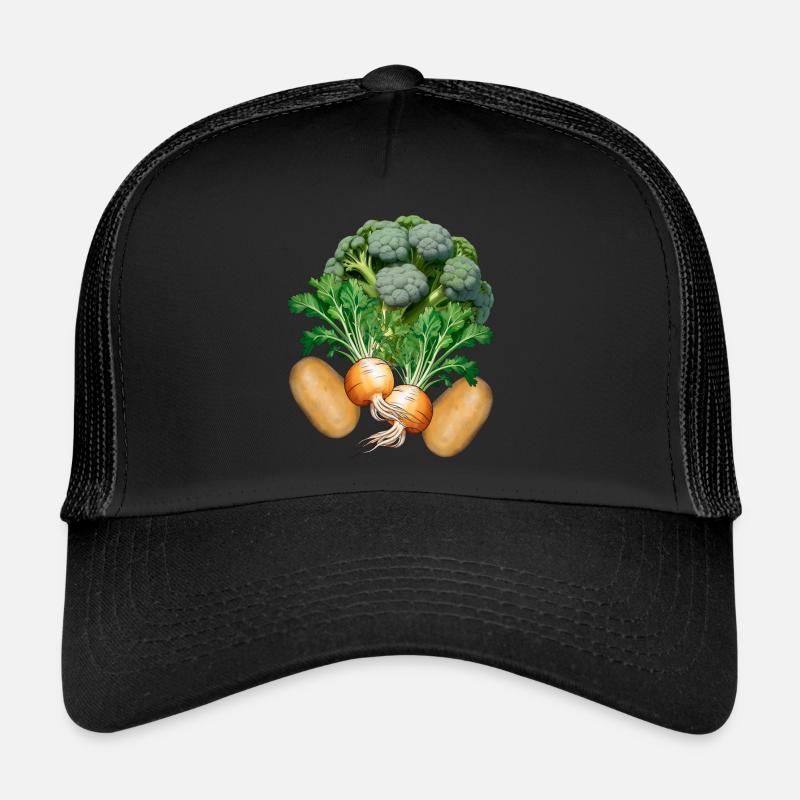 Vegetables Vegetarian Cooking Cooking Kitchen Vitamins Trucker Cap