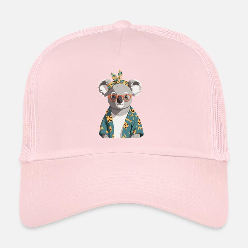 Drôle Koala Maman Mignon Koala Ours Amour Casquette trucker 