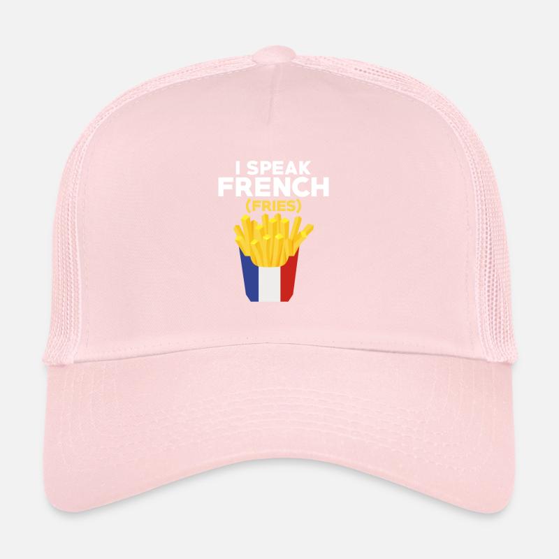 Conversation en frites : la langue d’un gourmand Casquette trucker 