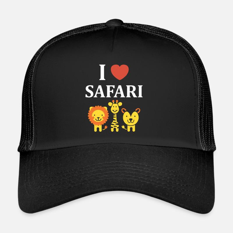 I Love Safari Trucker Cap