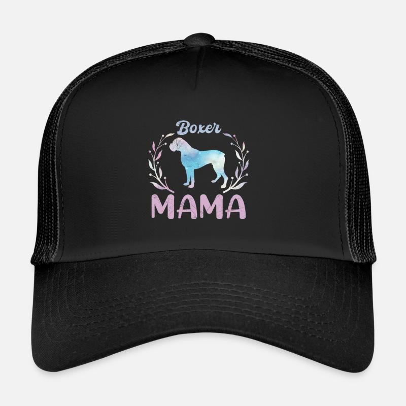 BOXER MOM Boxer allemand Chien Maman Boxer Boxer Casquette trucker 