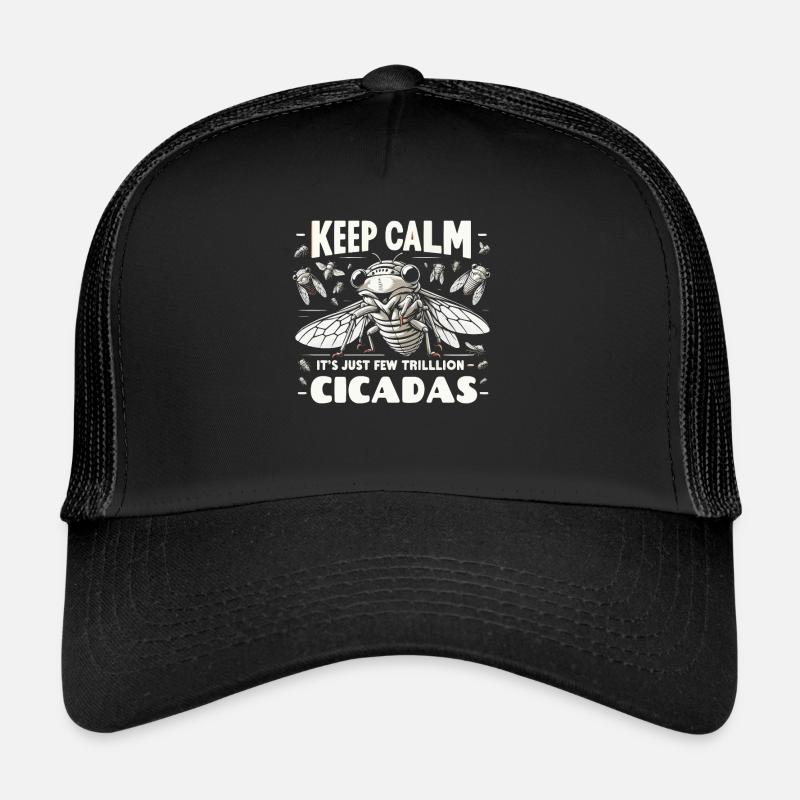 Cicada Invasion Insect Brood Cicada Survivor Trucker Cap