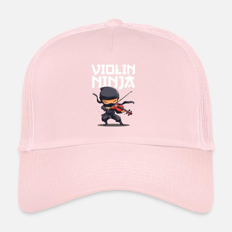 Violin Ninja instrument Violin Trucker Cap