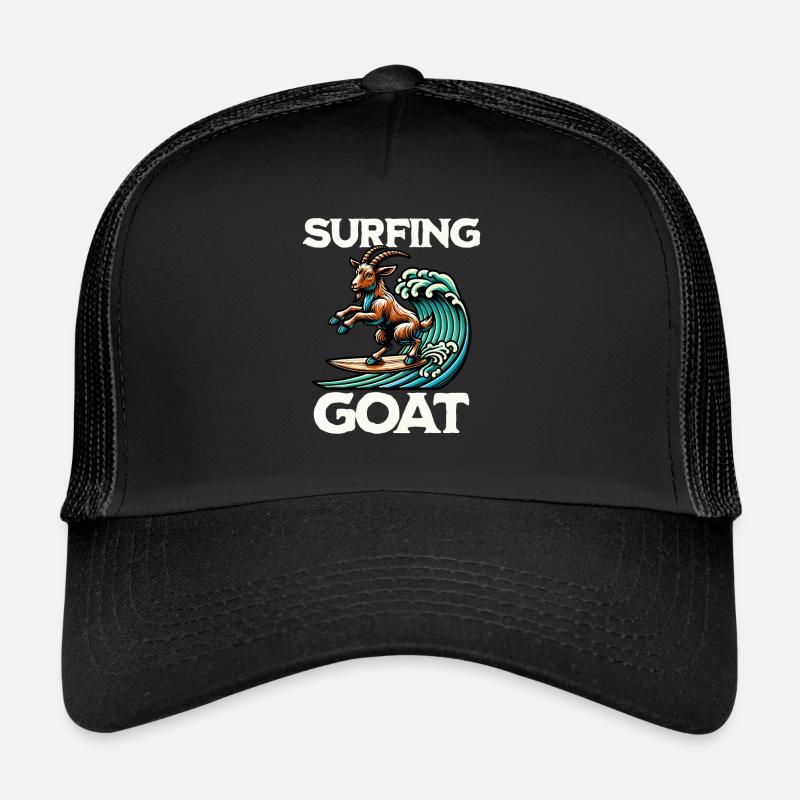 Surfing Goat Trucker Cap