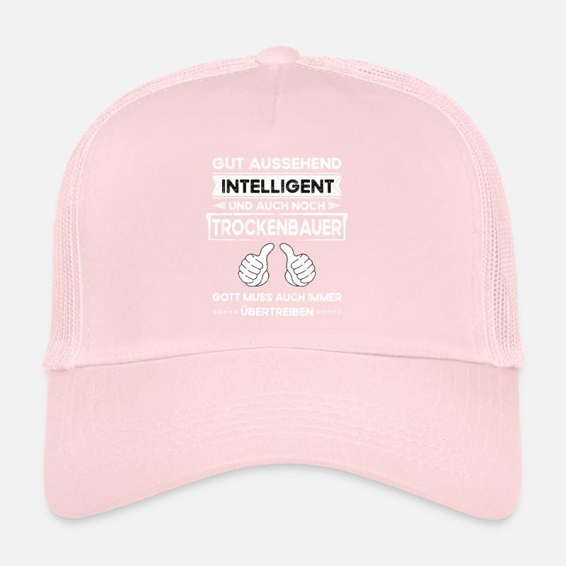 Constructeur de cloisons sèches Beau intelligent Casquette trucker 