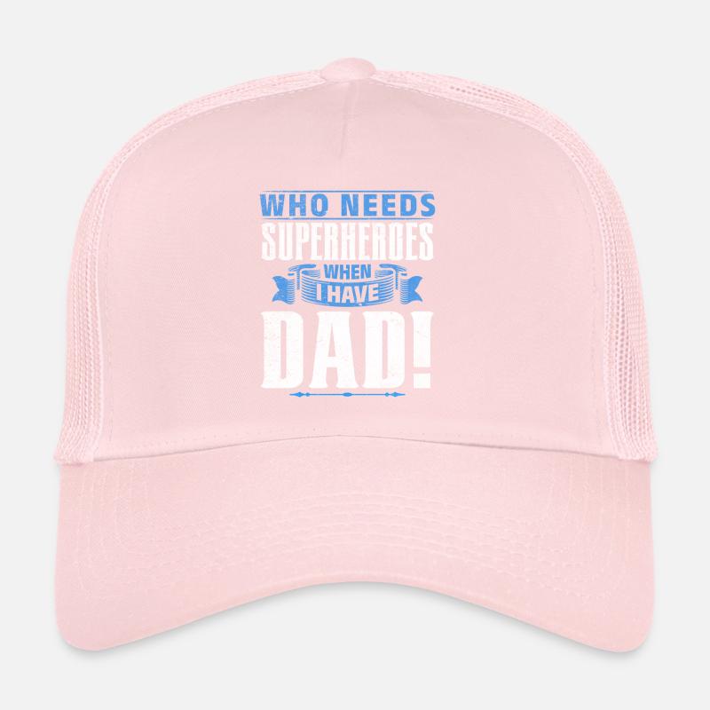 Superheld Papa Besser als jeder Comic-Held Trucker Cap
