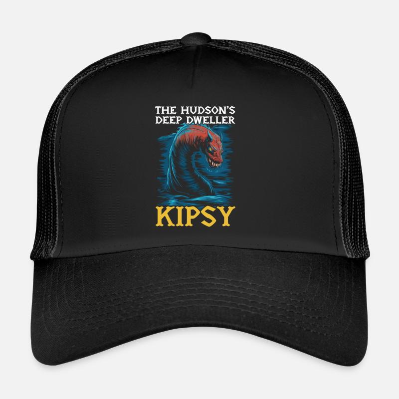 Hudson River Monster Kipsy Cryptozoology Cryptid Trucker Cap