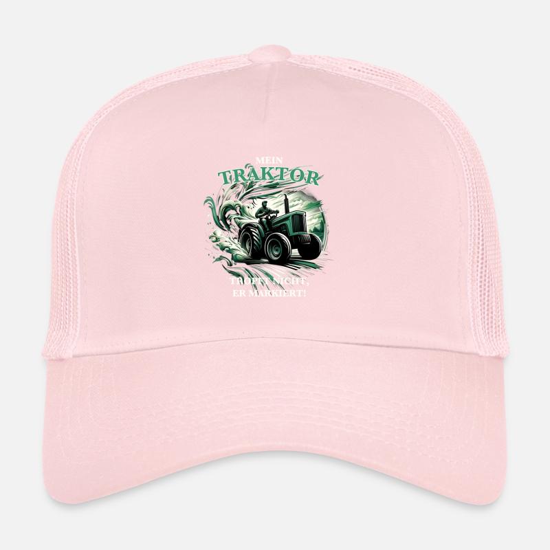 Traktor lustiger Spruch über den Trekker Trucker Cap