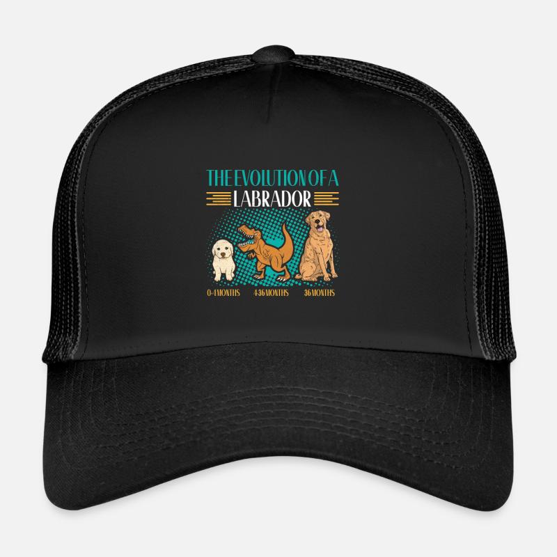 EVOLUTION D’UN PROPRIÉTAIRE DE LABRADOR RETRIEVER Casquette trucker 