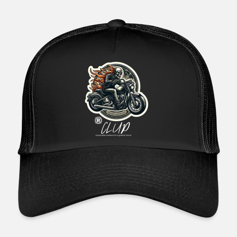 Motorcycle Club Trucker Cap