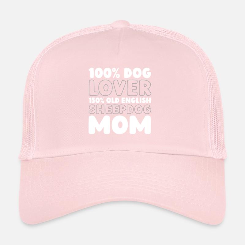 Vieux berger anglais Bobtail Casquette trucker 