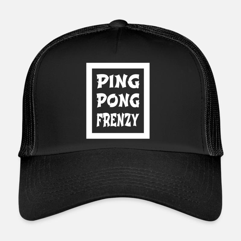 Joke Table Tennis Techniques Casquette trucker 