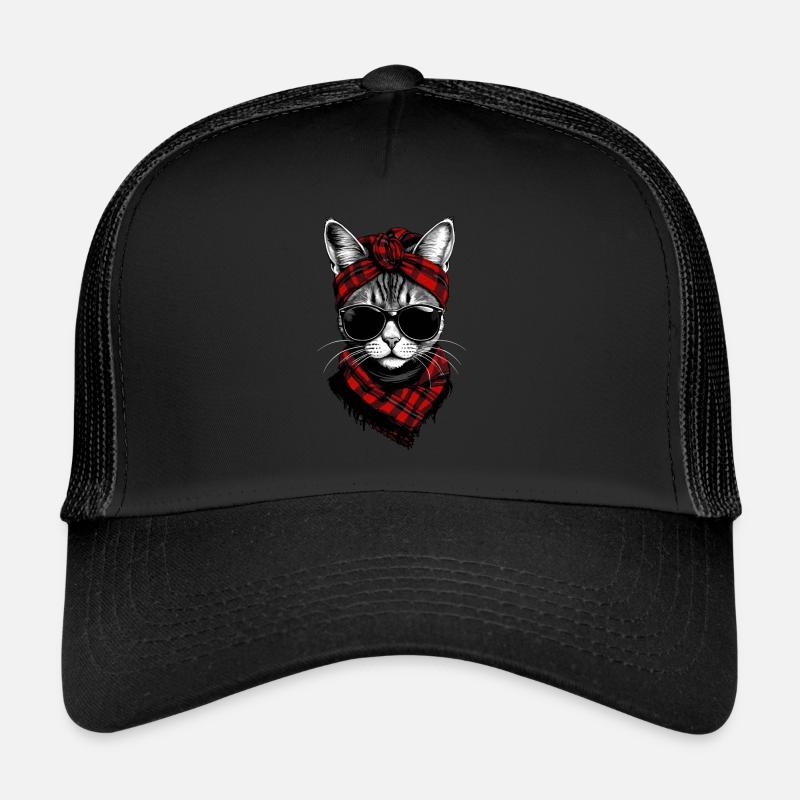 Mignon Chat Maman Chat Lover Style Casquette trucker 