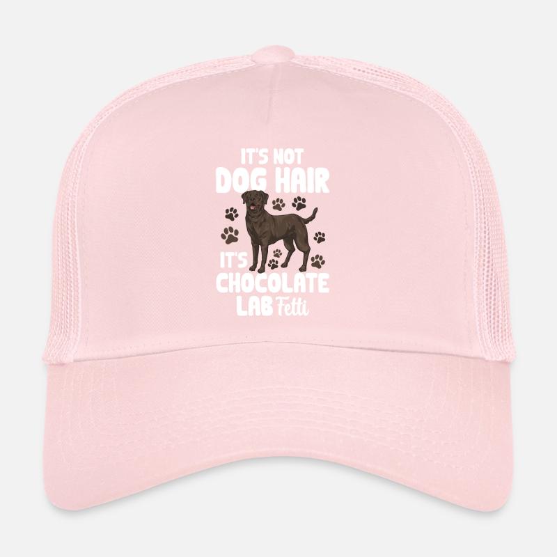 Chocolate Brown Labrador Retriever Dog Trucker Cap